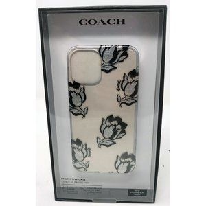 Coach Slim Clear Case for iPhone 12 Mini -Tulip